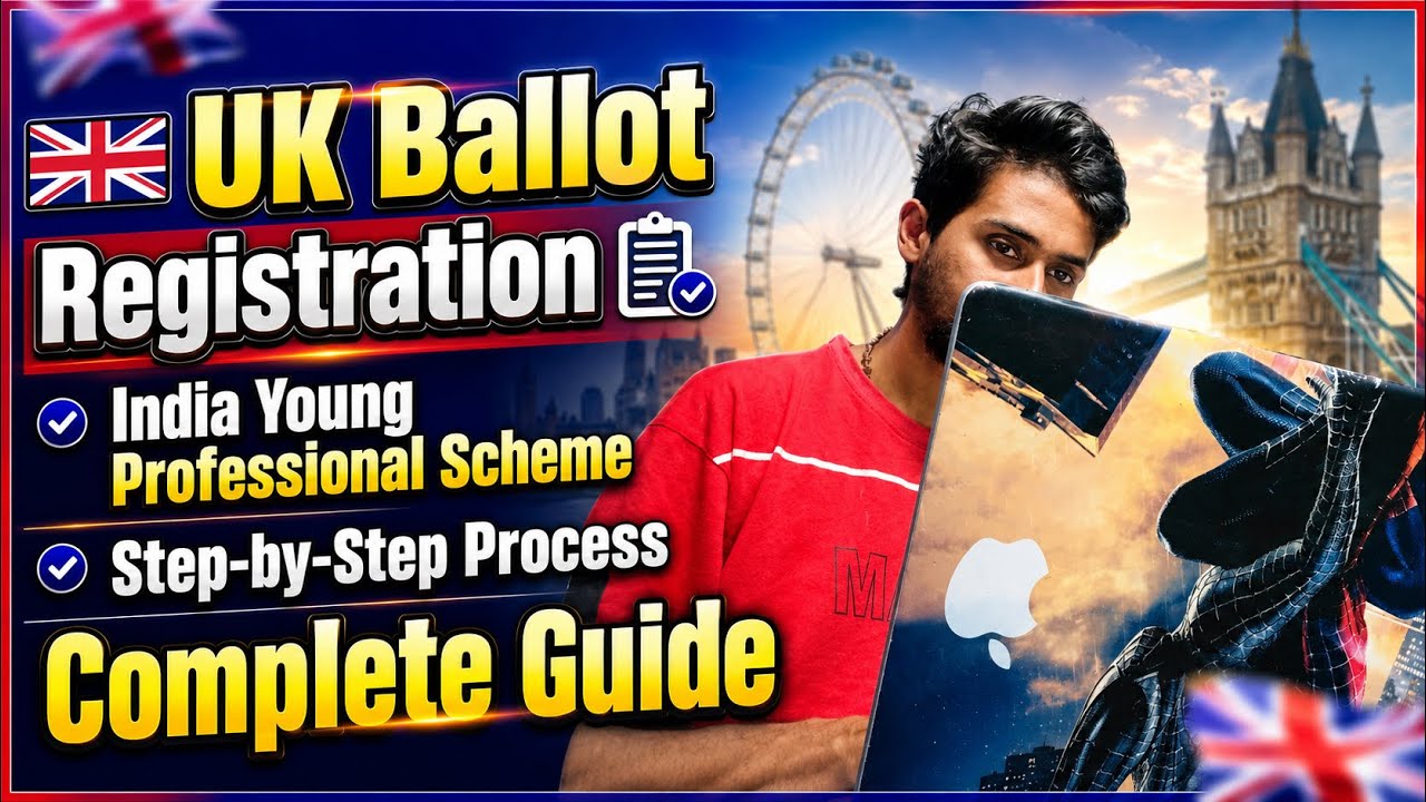 🇮🇳 India Young Professional Scheme 2026 | UK Ballot Registration Step-by-Step Guide 🇬🇧 #ukballot2026
