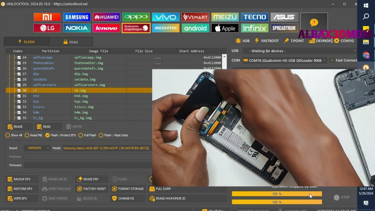 A057F Samsung A05S PERMANENT MDM U1, U2 UNLOCK MKOPA MDM A057F MDM Easiest Method!!