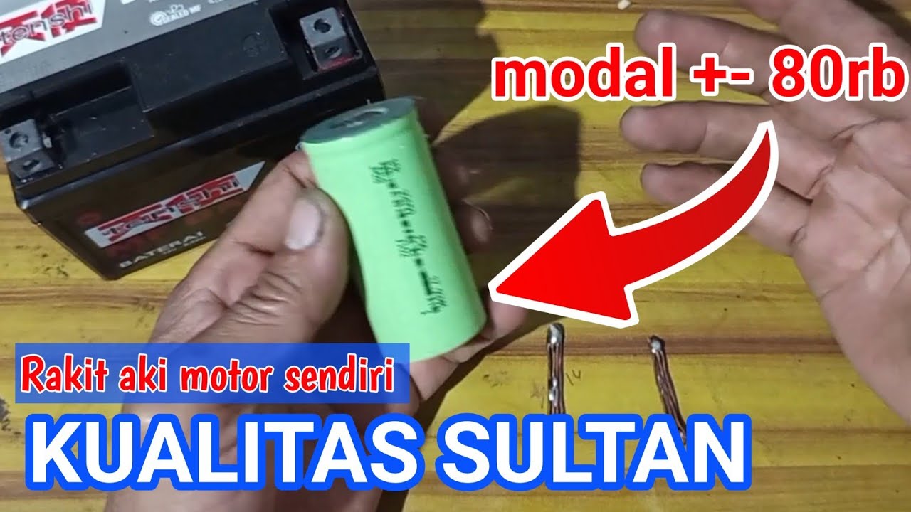 MANTAB‼️Merakit aki sendiri HASIL JOS JIS@Otodidak_25 