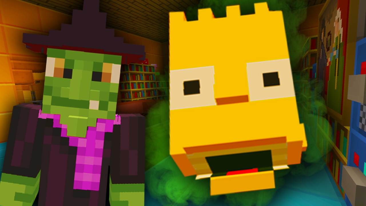 Bart Simpson Home Alone | The Simpsons | Minecraft Xbox [30]