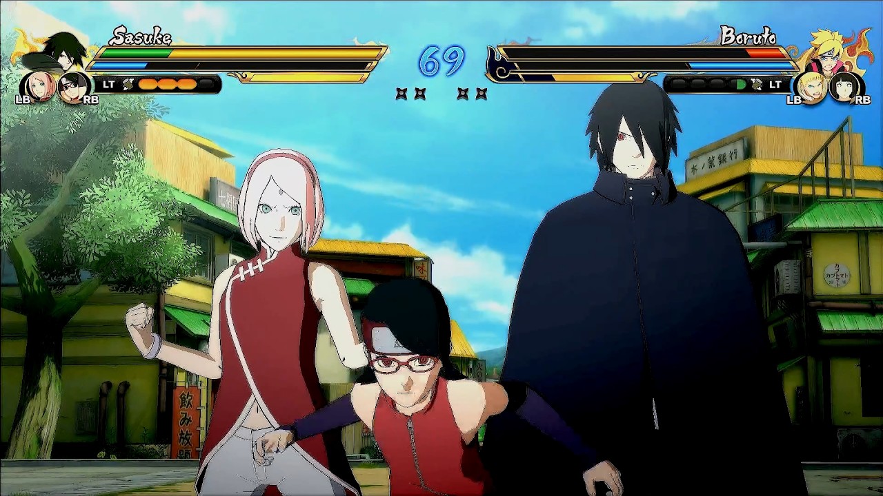 NARUTO X BORUTO Ultimate Ninja STORM CONNECTIONS - Uchiha Family VS. Uzumaki Family