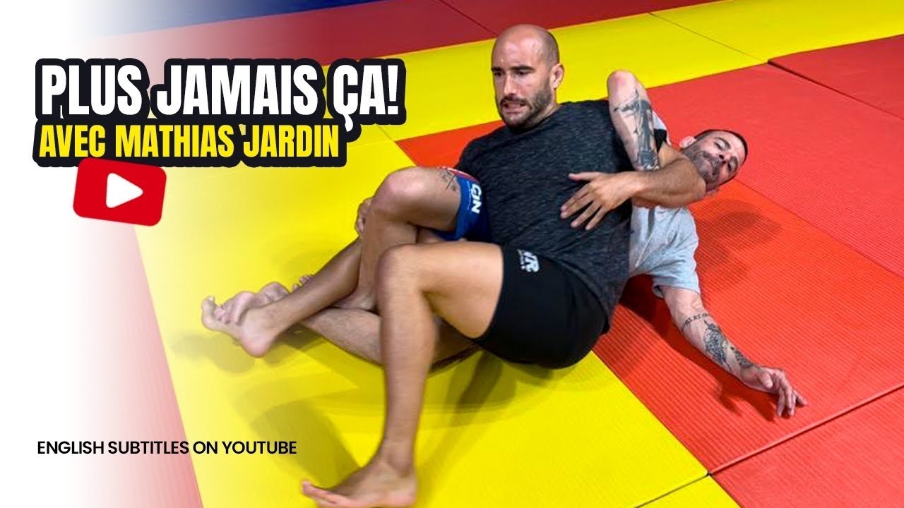 Prends le dos de ton adversaire à partir de la demi garde inversée avec Mathias Jardin