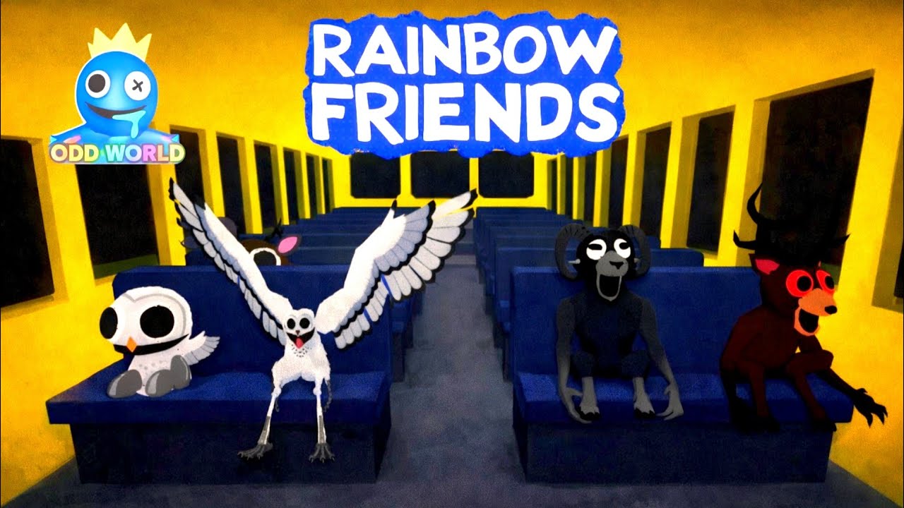 99 Nights in the - Forest Baby DEER & OWL, Normal DEER, Owl, RAM in Rainbow Friends 1 Full Gameplay