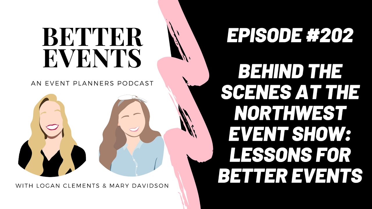 Ep. #202 - Behind the Scenes at the Northwest Event Show: Lessons for Better Events - Better Events