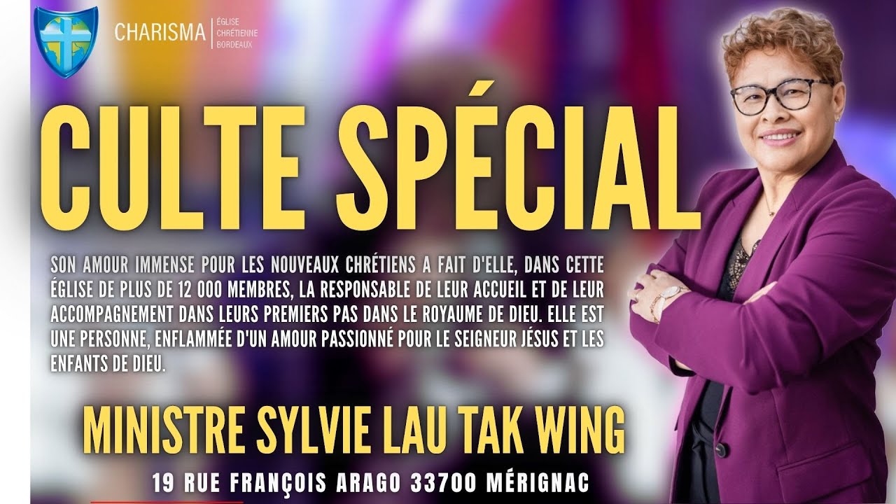 CULTE MINISTRE SYLVIE LAU TAK WING