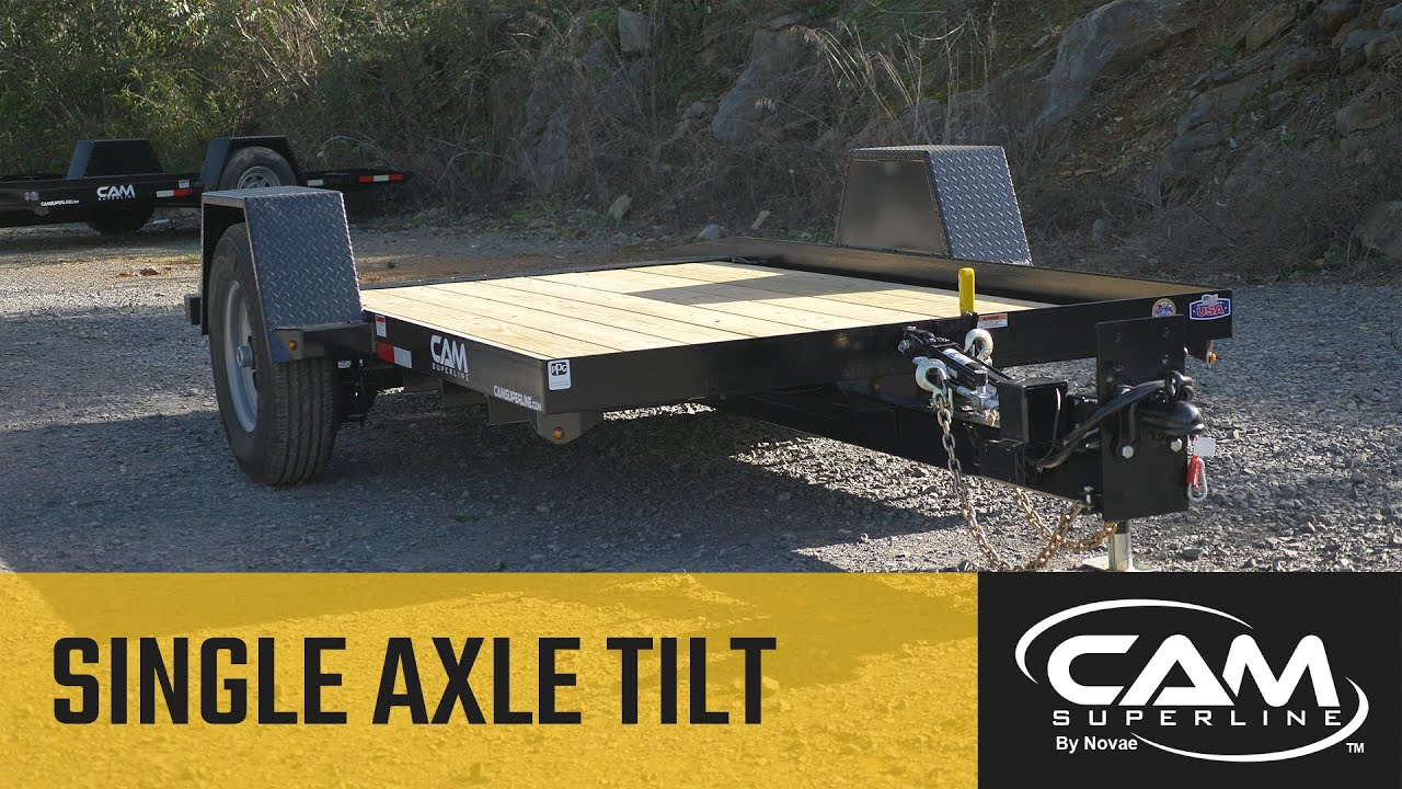 CAM Superline Single Axle Tilt Features