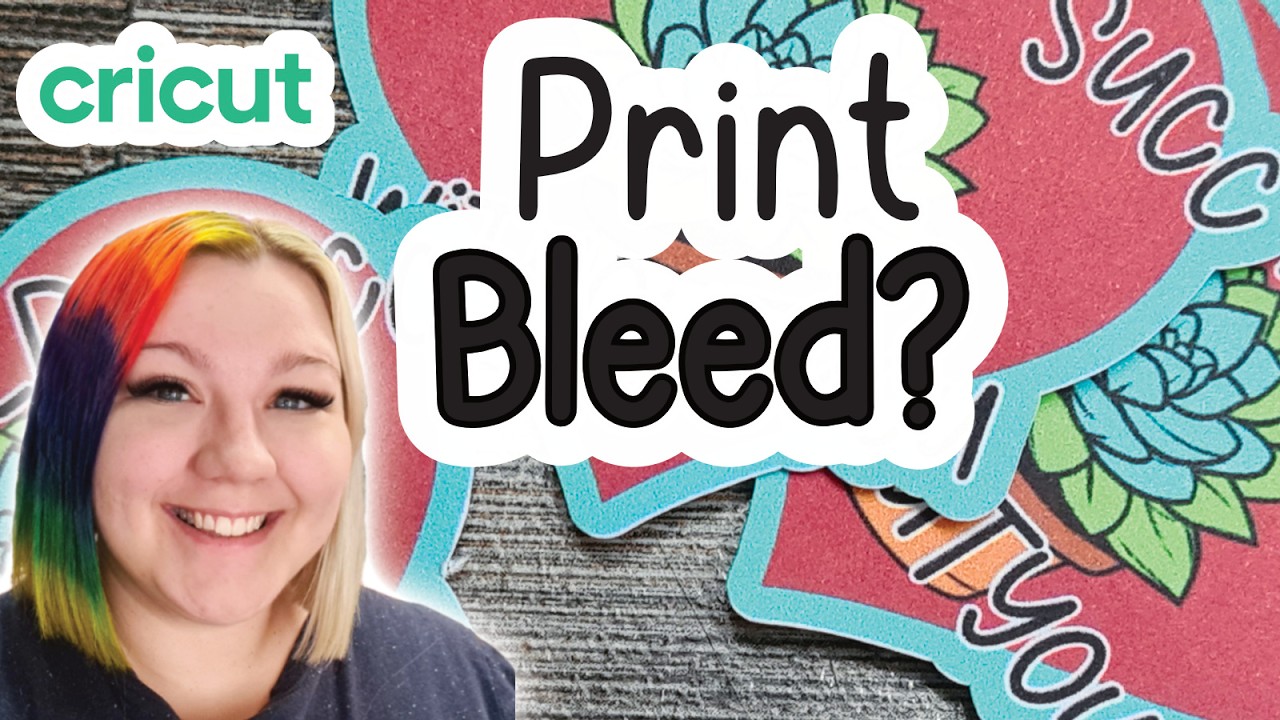 Understanding Bleed in Cricut Print Then Cut Projects