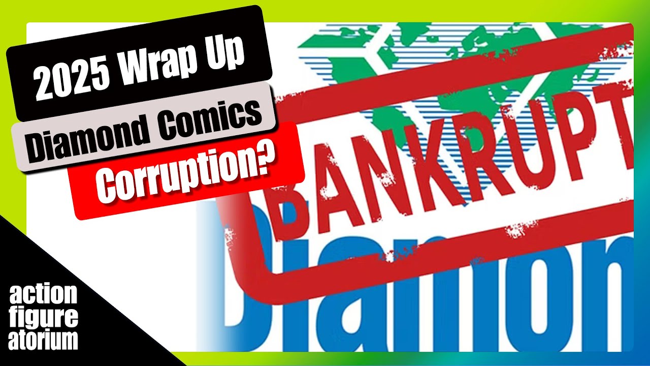 Итоги 2025 года | Банкротство Diamond Comics | Пахнет коррупцией