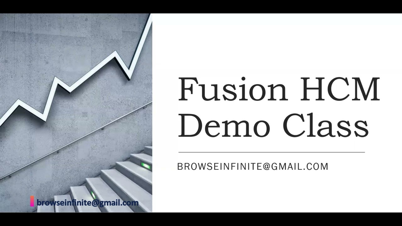 Oracle Fusion HCM Training: Learn how to build and maintain Oracle Fusion HCM