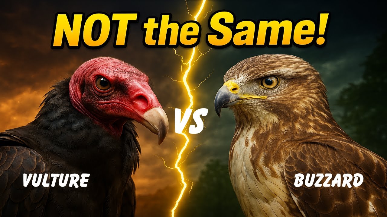 Vulture vs Buzzard: The Shocking Differences (They&rsquo;re Not the Same!)