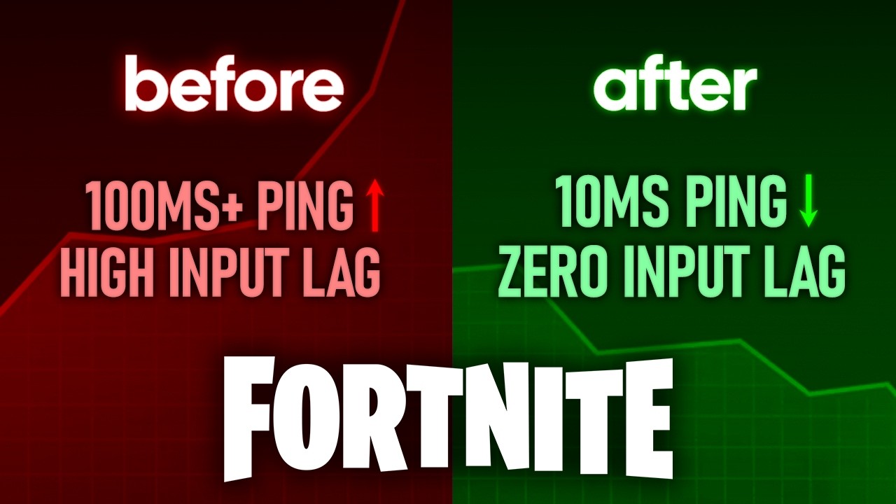 Fortnite &mdash; как исправить высокий пинг, потерю пакетов и скачки пинга в 7 главе! (2026)