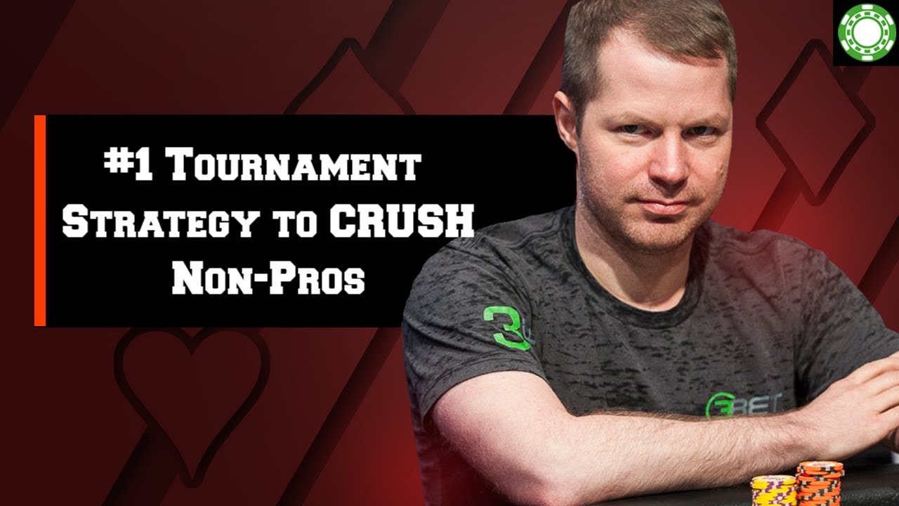 #1 Tournament Poker Strategy to Crush Non-Pros - A Little Coffee with Jonathan Little