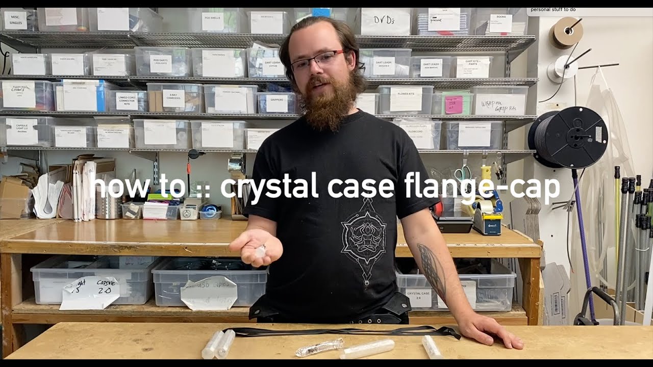 how to :: crystal case flange-cap