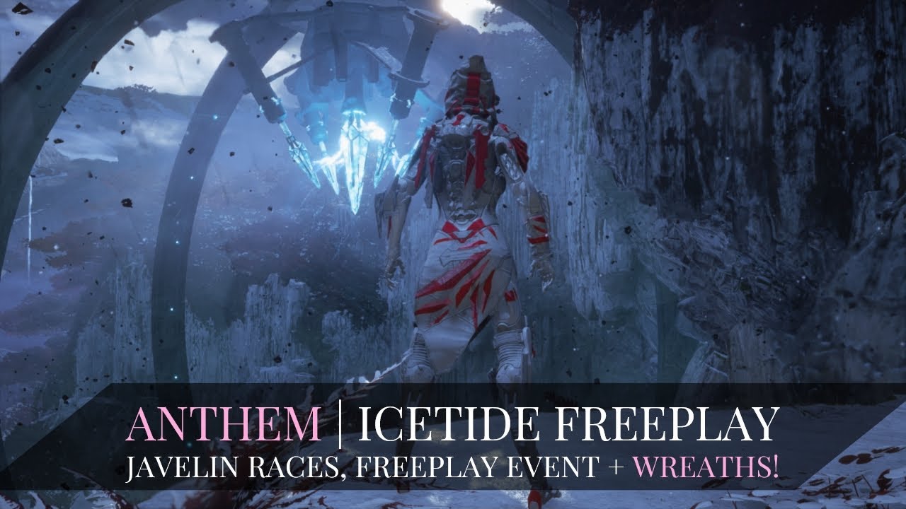 Anthem Icetide Freeplay | Javelin Time Trial Races, Ice Flower Frenzy Event, Wreaths