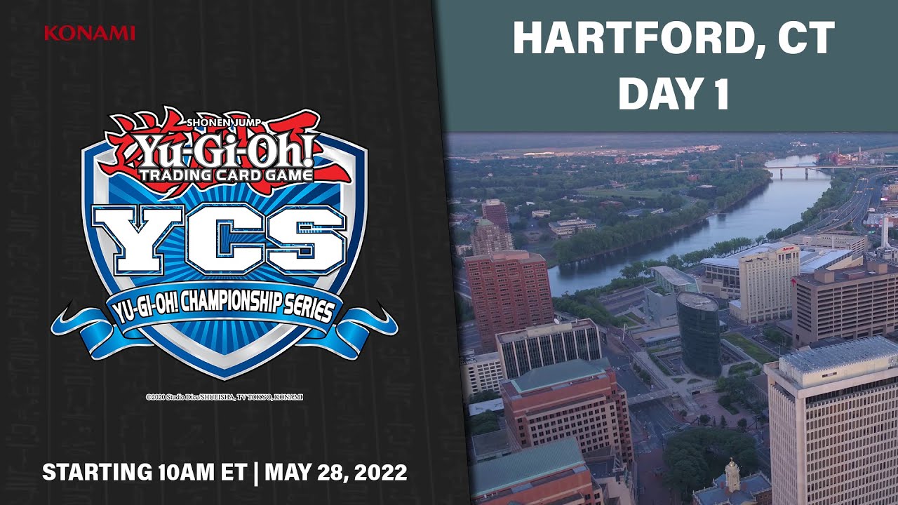 Welcome to Day 1 of the Yu-Gi-Oh! TCG YCS in Hartford, Connecticut!