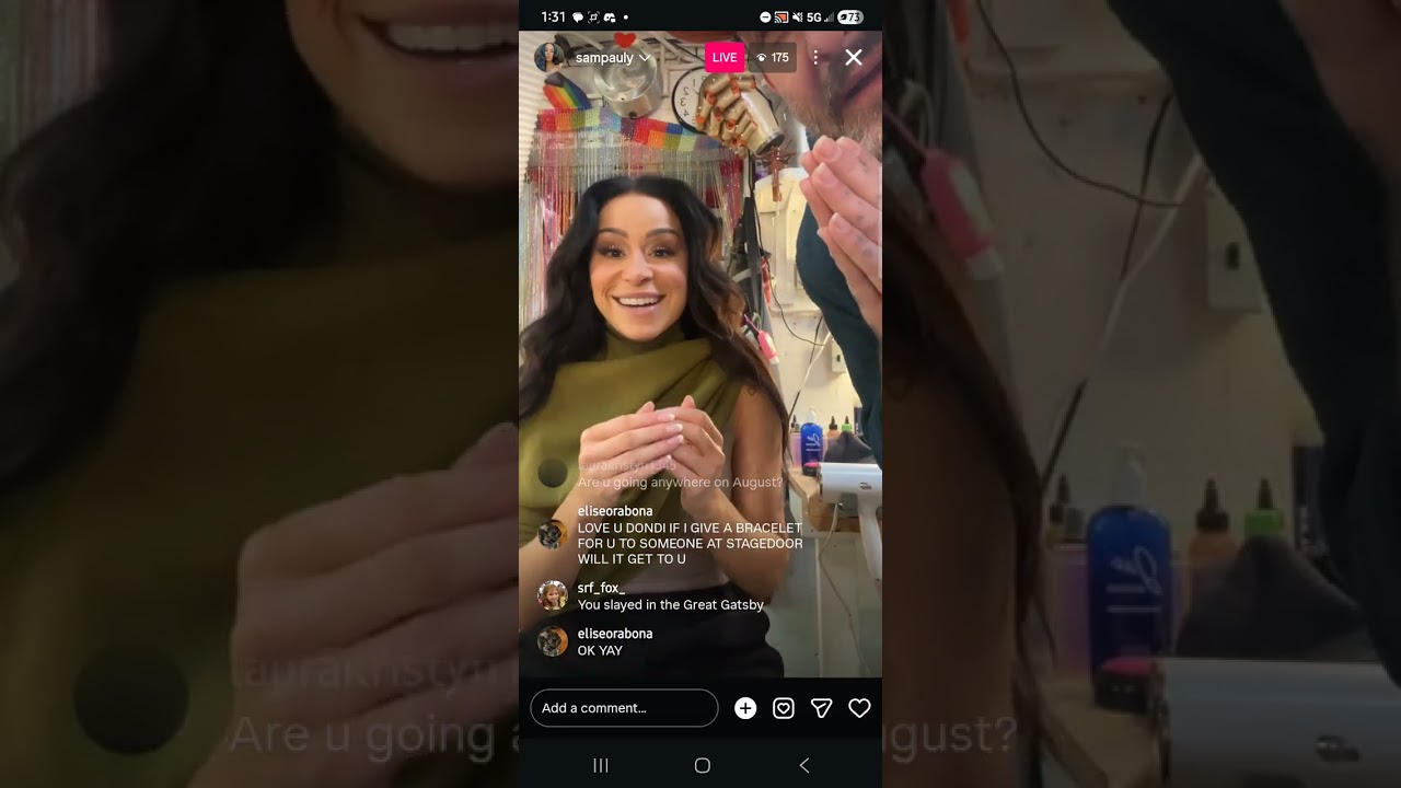 1-24-26 | Samantha Pauly Instagram Live | The Great Gatsby