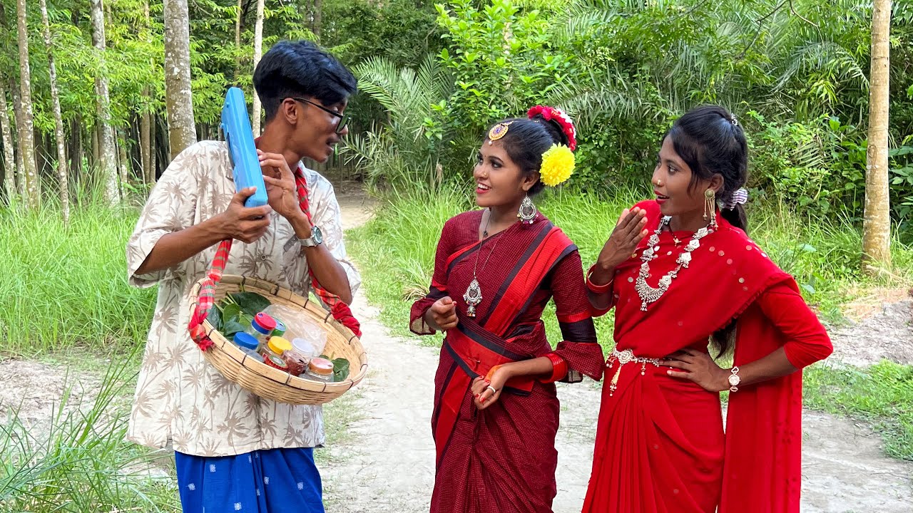 কি করে শোভার হবু বর ? গুলিস্তানে আছে নাকি তার পানের দোকান, গানে গানে মজা করে জানালো শোভা আর নাইমা