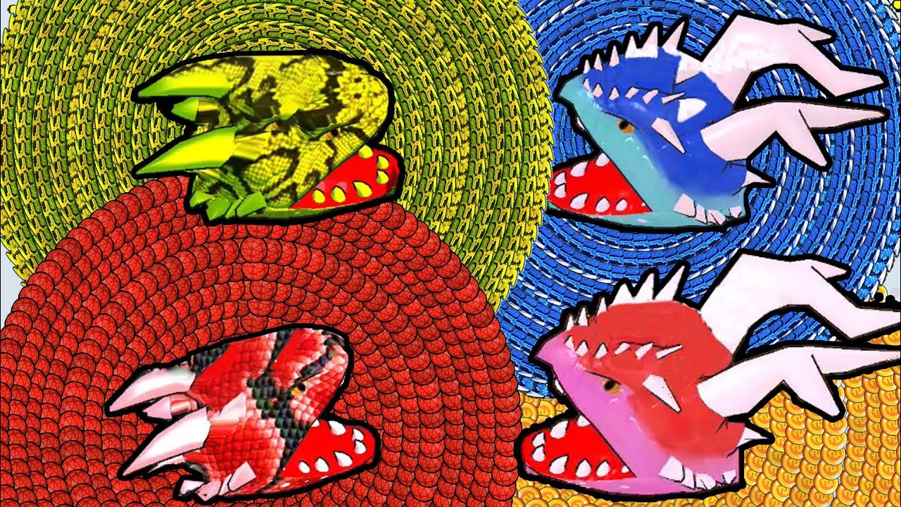 Snake Clash! .io - MAX LEVEL! Epic Snake Clash.io Gameplay! #462