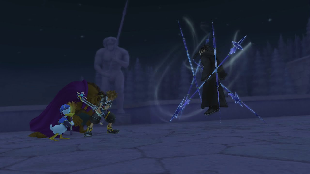 Kingdom Hearts HD 2.5 Remix - Sora vs Xaldin (Full HD)