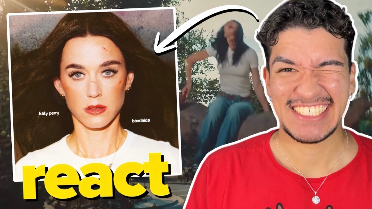 REAGINDO ao single BANDAIDS da KATY PERRY! | REACT