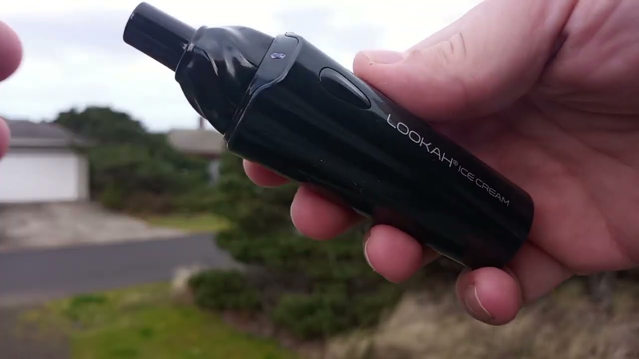 Lookah Ice Cream Dry Herb Handheld Vaporizer Unboxing And Review