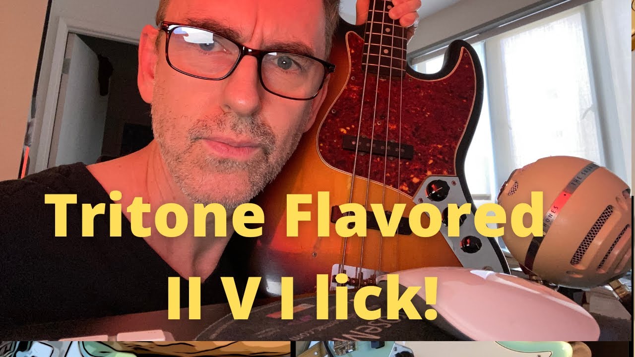 II V I Tritone lick!