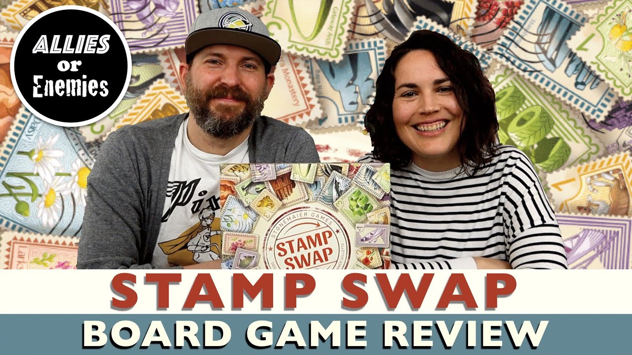 Stamp Swap - Board Game Review