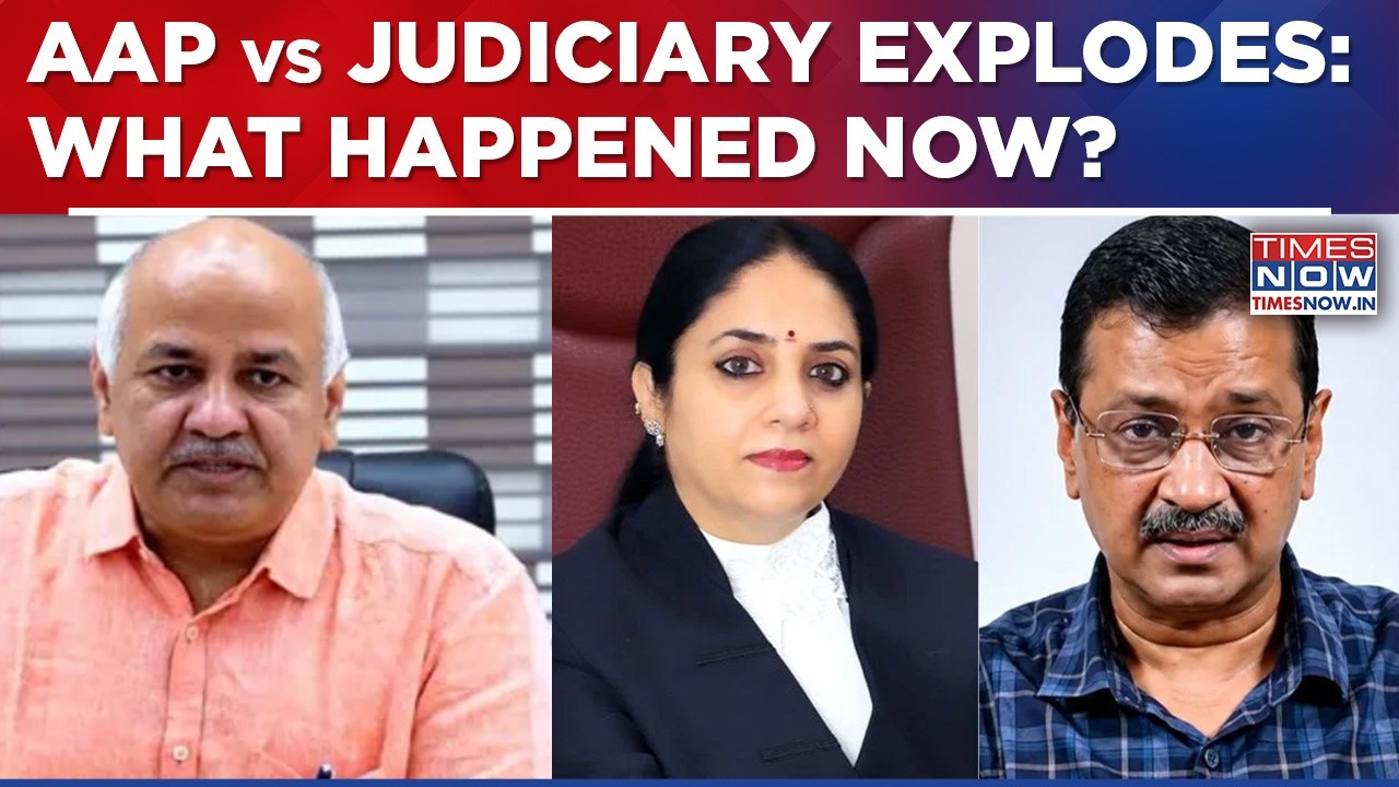 AAP vs Judiciary Explodes: Manish Sisodia Follows Kejriwal Footsteps, Ups Ante & Says...| Delhi News