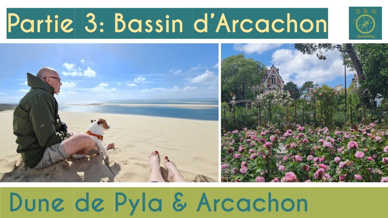 #24-FR 🇨🇵Voyage Bassin d'Arcachon -Dune de Pyla & Arcachon -Camping de la Dune (les Flots Bleus)