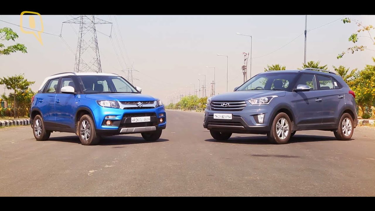 Maruti Suzuki Vitara Brezza Vs Hyundai Creta: Comparison