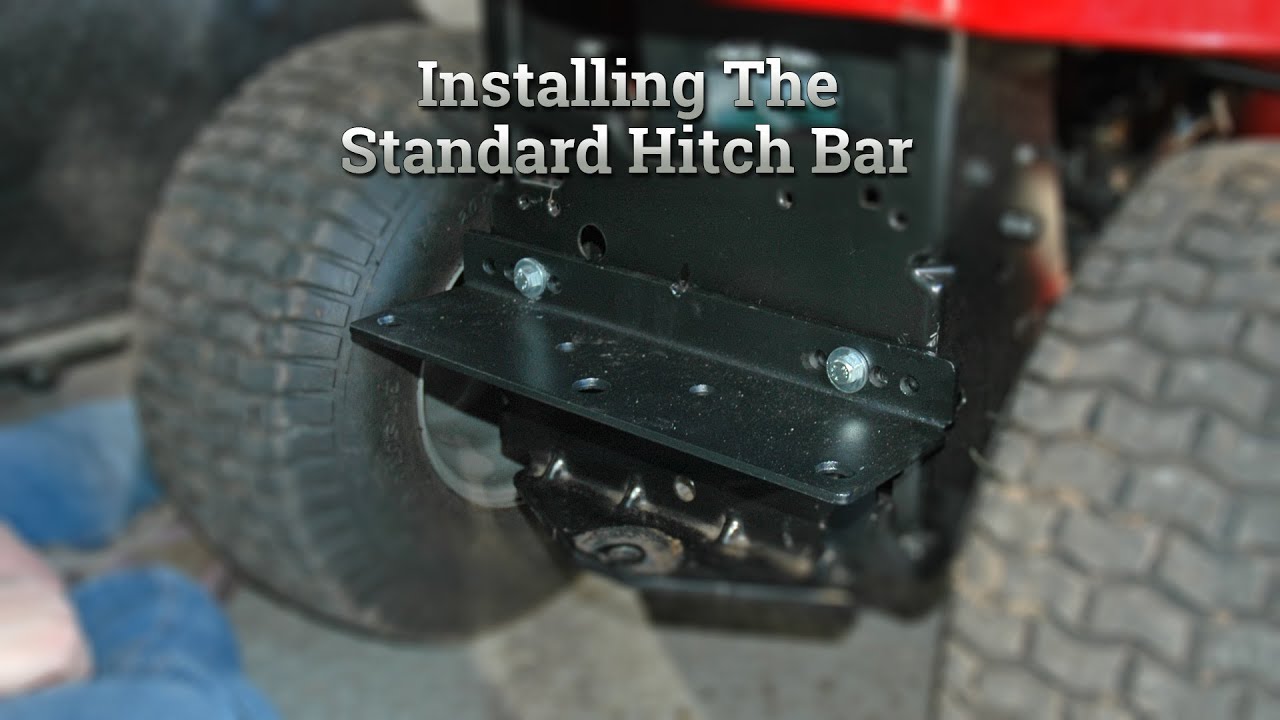 The Cyclone Rake Standard Hitch Installation | Lawn Vacuum