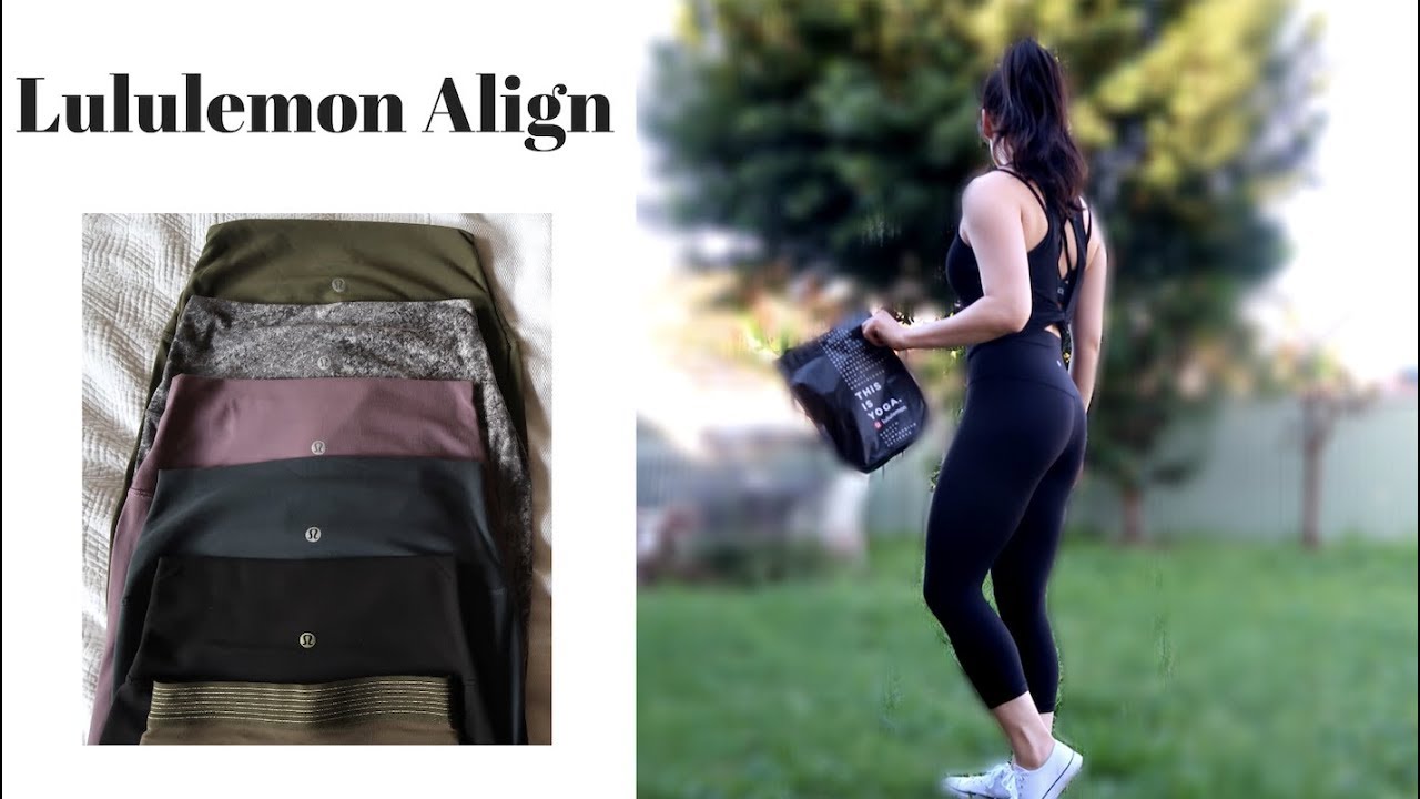 Lululemon Align Collection Try On