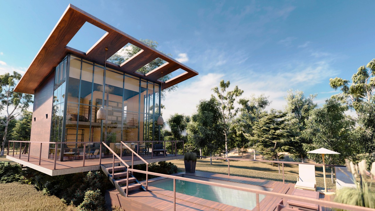 RENDER ARGENTINA | Render AR - Video Recorrido - Casa Country #9