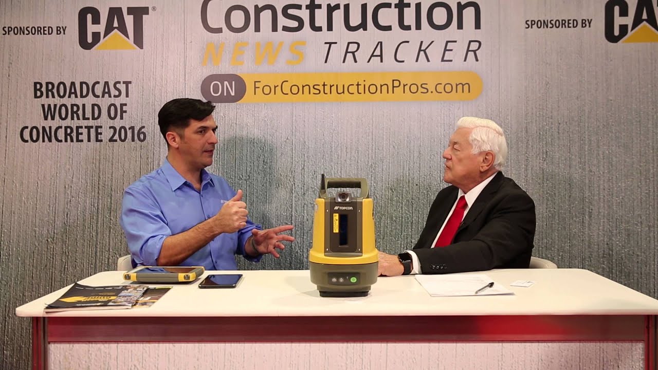 Навигатор разметки Topcon LN100 отвечает потребностям небольших рабочих площадок