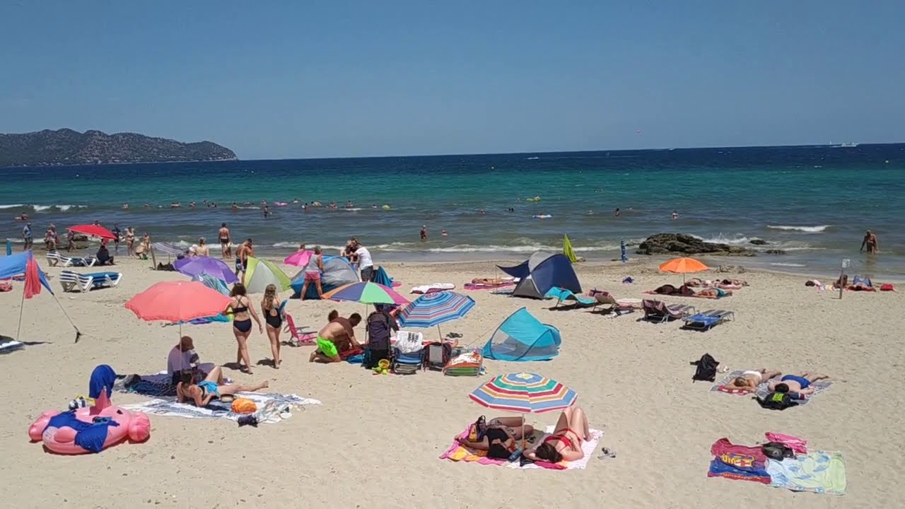 Cala Millor Mallorca Strand 2019 Juli 16