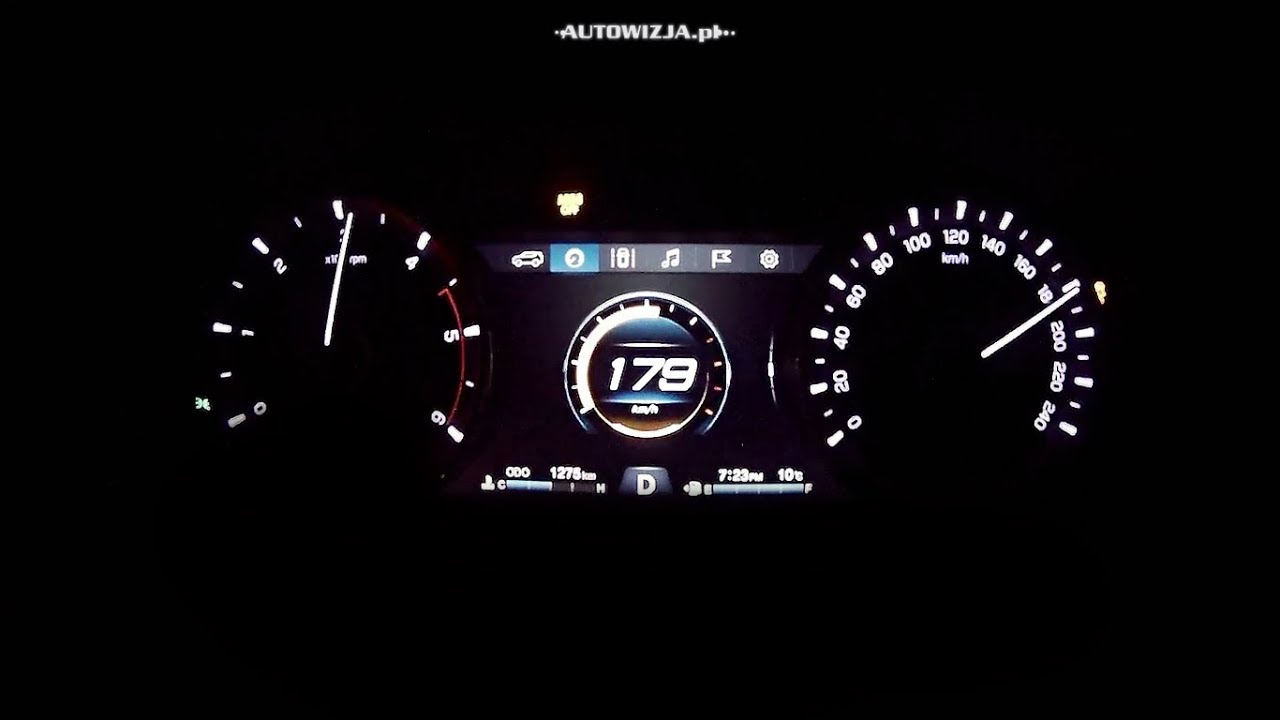 SsangYong Rexton G4 2.2 4WD acceleration 0-100 km/h, 0-200 km/h, 0-400 m, racelogic