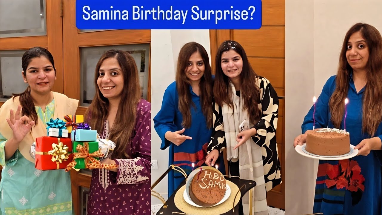 Samina Bhabhi Ko Birthday Per Kon Kon Se Surprise Dye ? | AyeshaLifeStyle