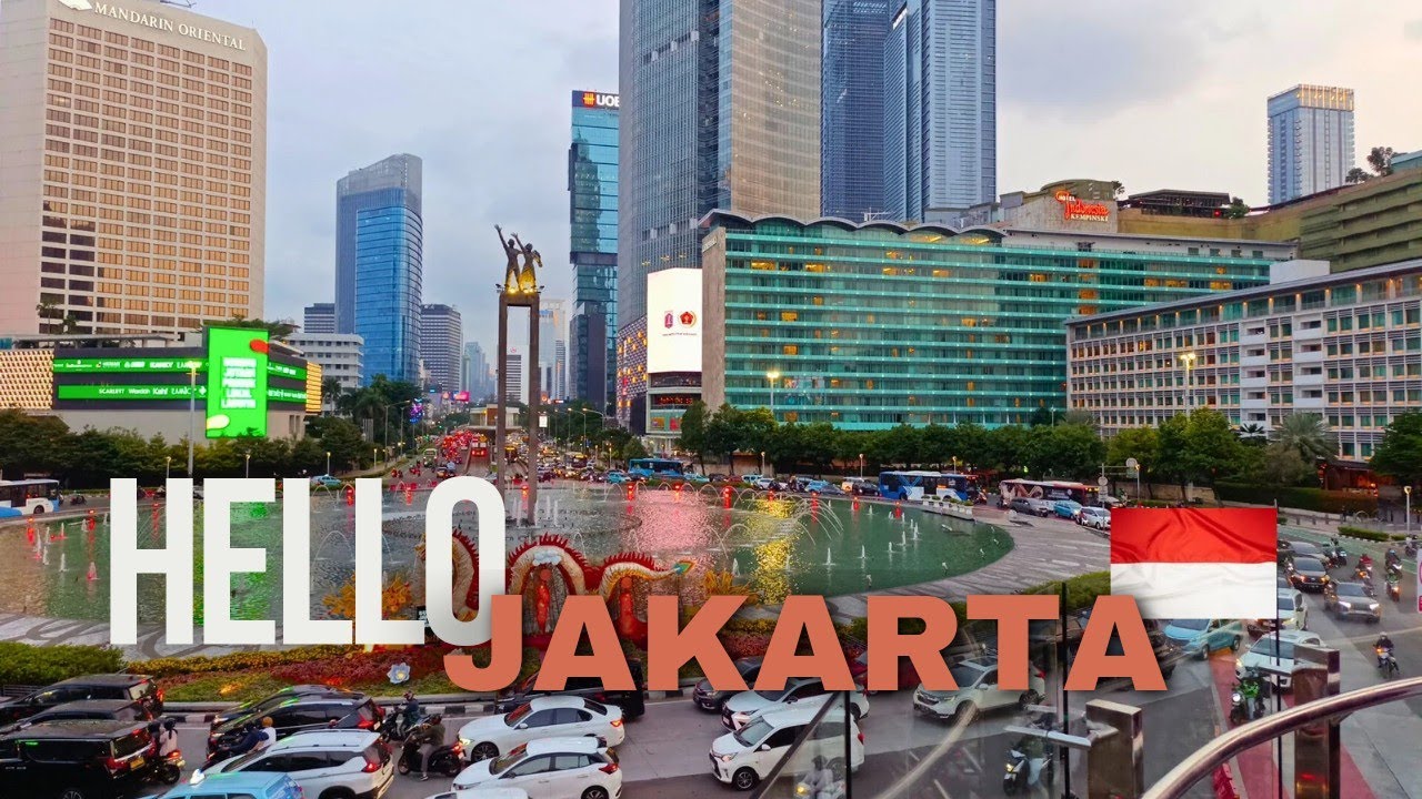 Jakarta City, Indonesia 🇮🇩 | The Iconic Bundaran HI Experience!