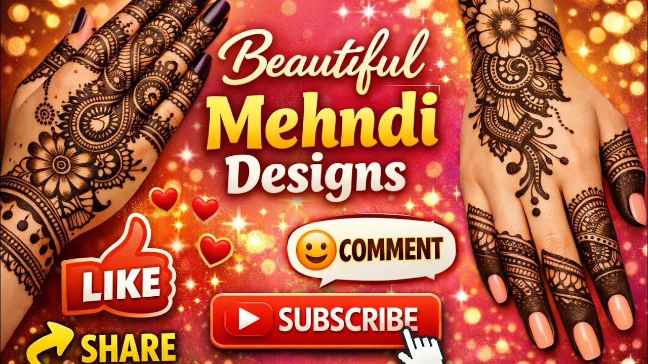 Bold Mehndi Designs ||Simple Mehndi Designs||Bridal Mehndi design|@Henna_Artist_Farhana