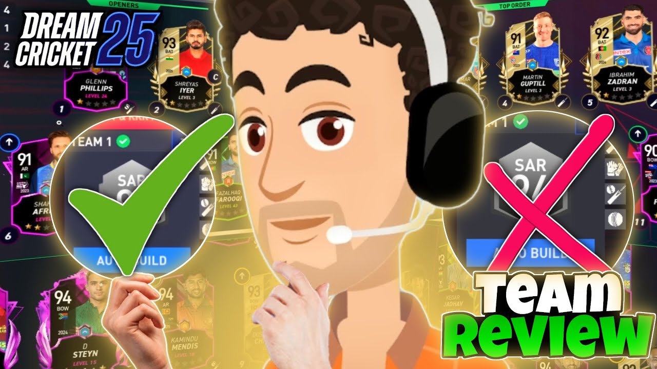 I'm Reviewing YOUR Dream Teams Now in Dream Cricket 25