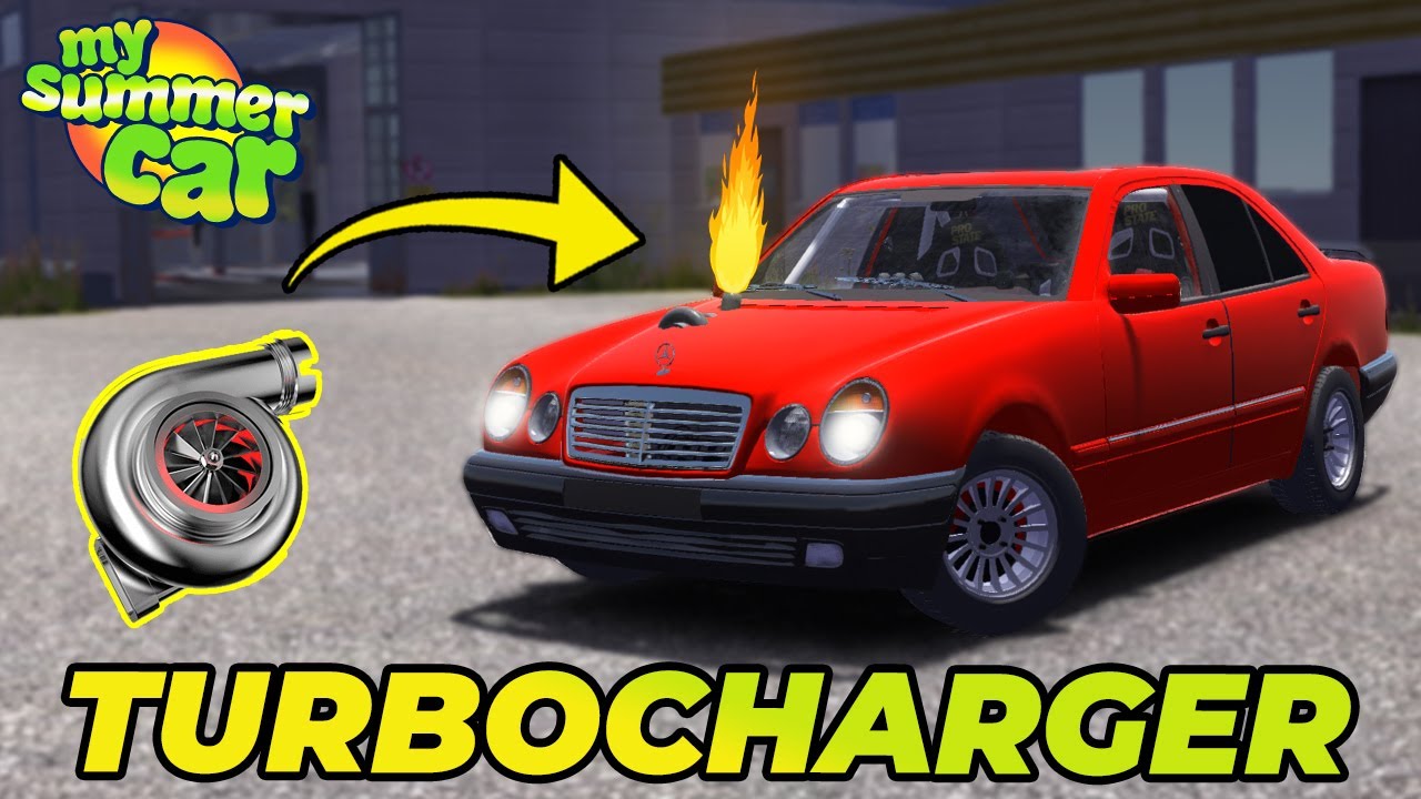TURBO on $100 MERCEDES W210 from JUNK! | My Summer Car #152