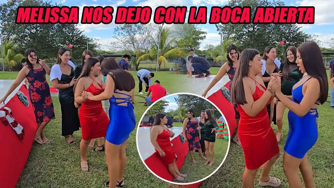 Las chicas se admiraron al ver a melisa tan elegante.
