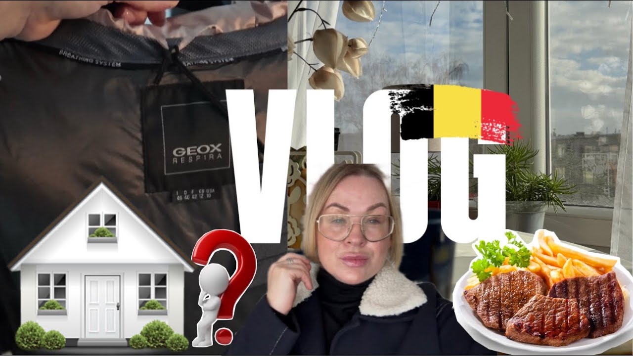 VLOG | НЕУЖЕЛИ МЫ НАШЛИ СЕБЕ ДОМ 🏠? | ВСЯ ПРАВДА О РАБОТЕ В БЕЛЬГИИ | КУПИЛА СЕБЕ КУРТКУ И .. УВЫ 😢 