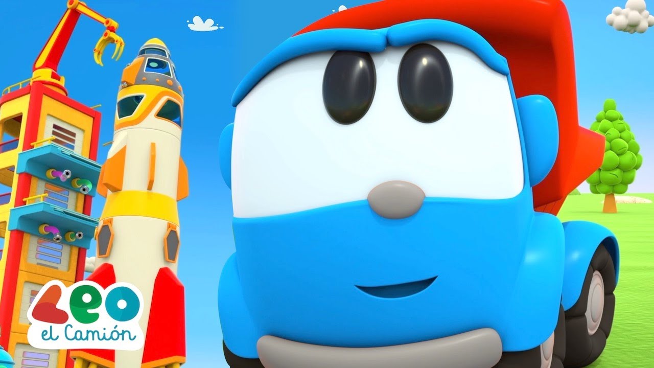 Leo el Camión - Cohetes Grandes con Leo y los robots - Episodios Completos en español