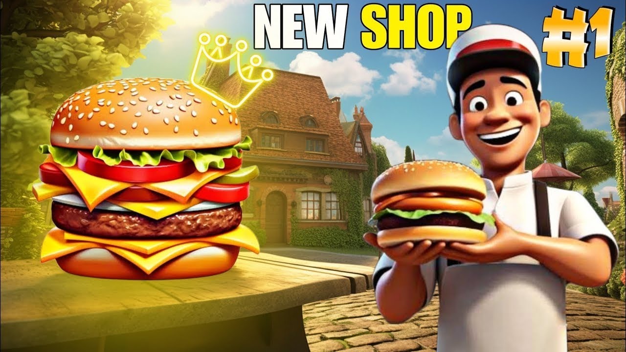 I Opened My New Shop 🍔 || Burger Station Simulator 🍟Mobile Gameplay Walkthrough (Android, iOS)