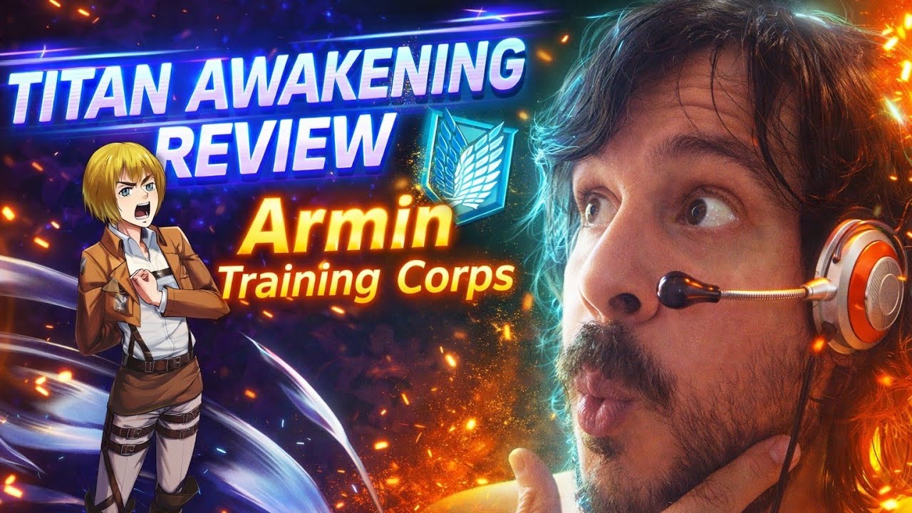 Titan Awakening Review Armin (Training Corps) - Android IOS  Shingeki no Kyojin RPG