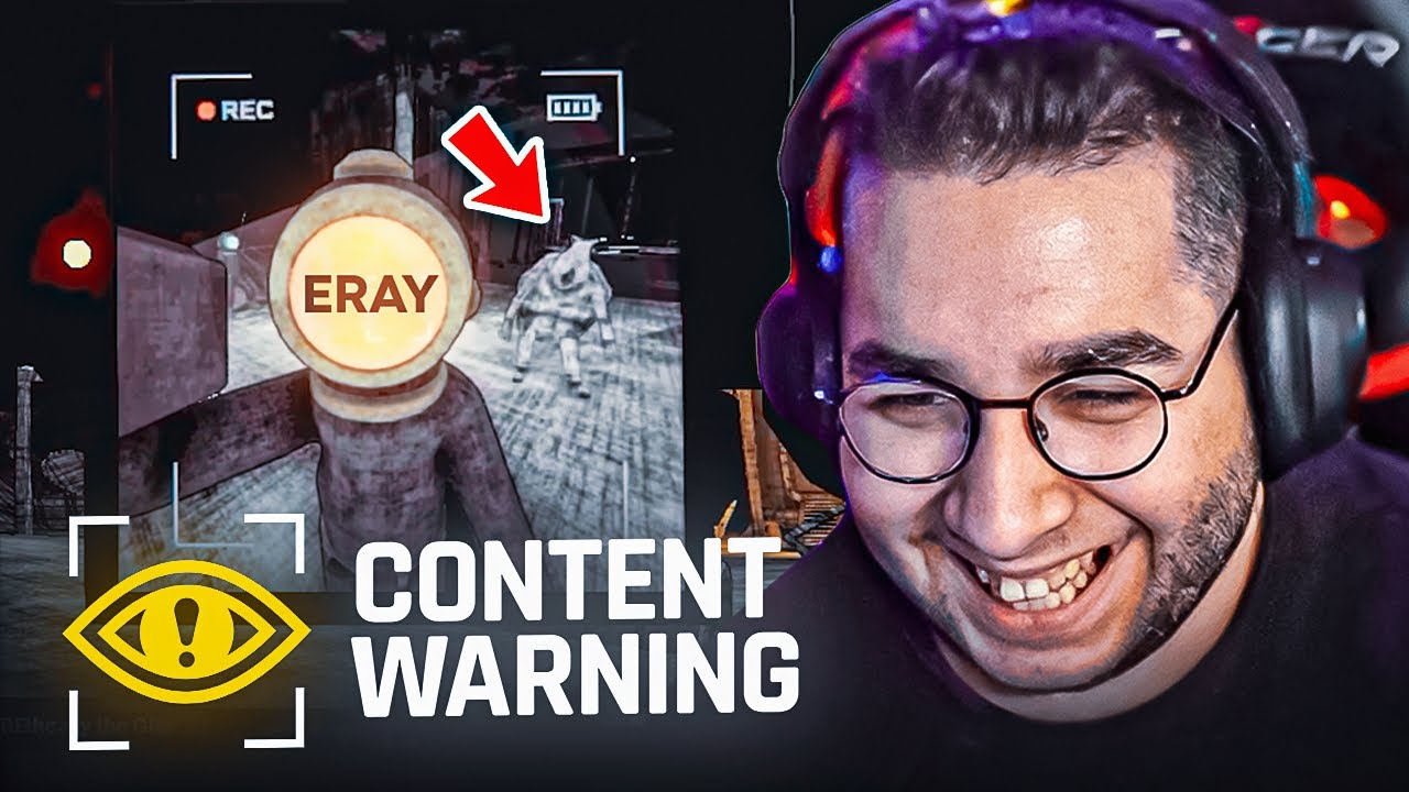 OYUNUN EN İYİ YOUTUBER'I OLUCAM ! | EKİP İLE CONTENT WARNING @Ebonivon