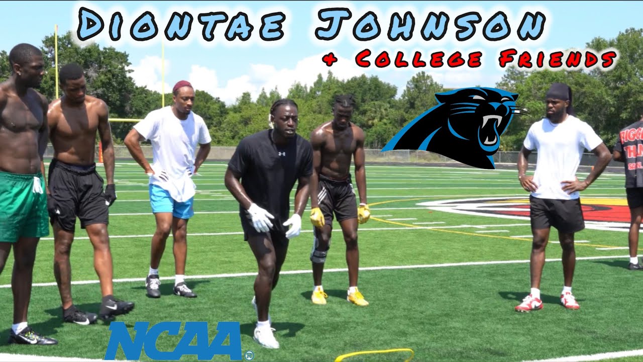 Diontae Johnson Helps Out College WR’s (MUST WATCH)