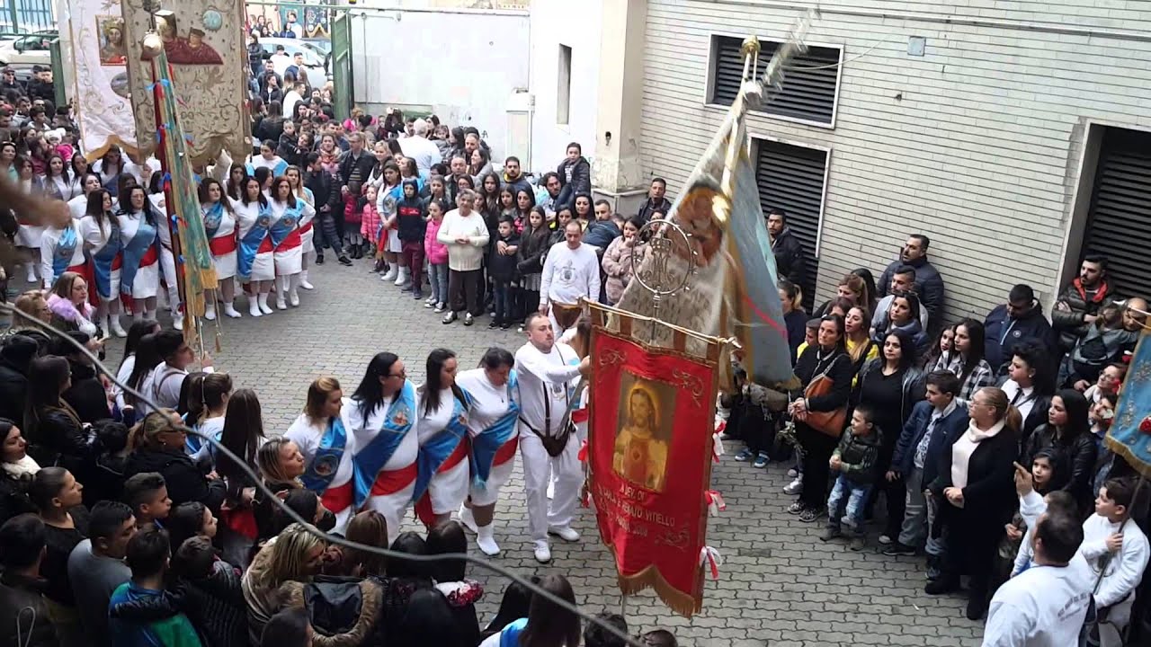 Madonna Dell'Arco San Giovanni a Teduccio 2016 inaugurazione Labaro VITIELLO 2PARTE