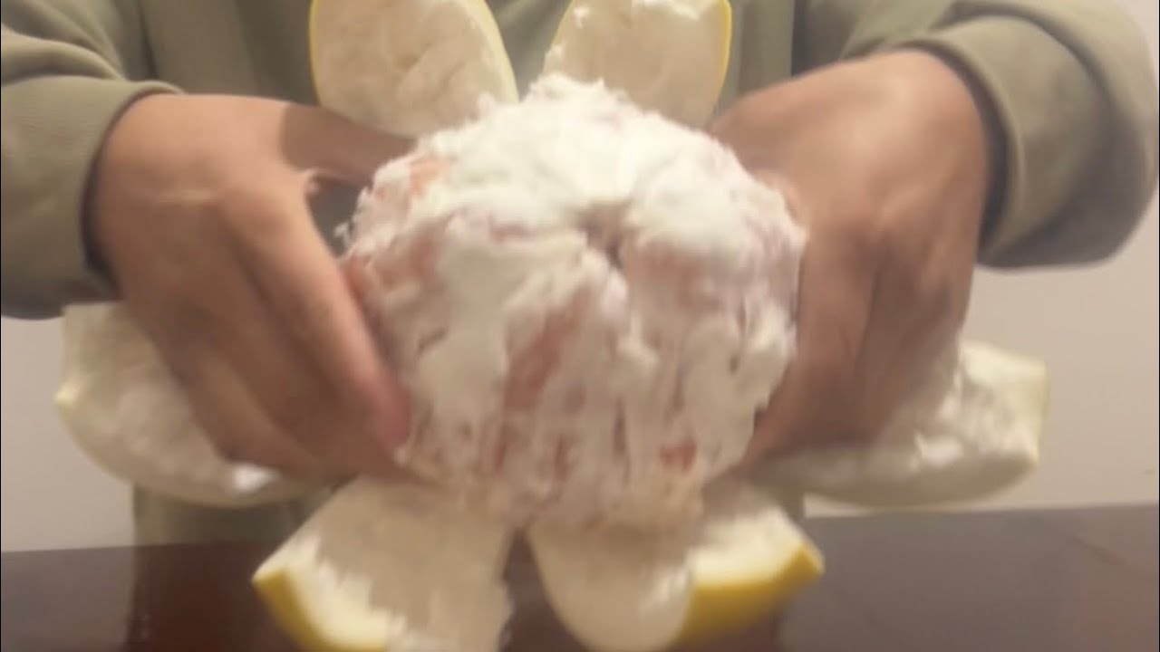 Pomelo 2.0 🤯 en China 🇨🇳#gastronomia#youtube#viral